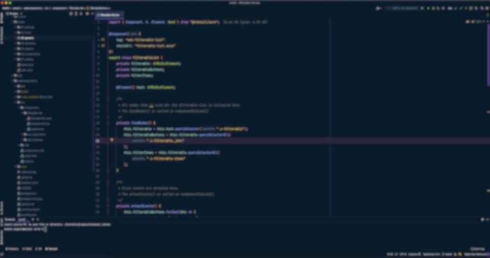 WebStorm code editor